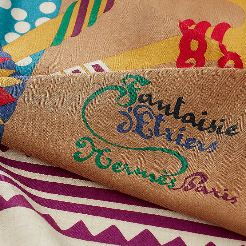 【カラフルが◎】HERMES Fantasie d'Etriersギルドカチューシャ Fantaisie d'Etriers scarf 90 | Hermès Australia
